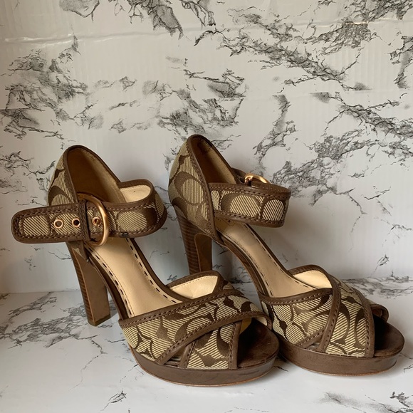 coach high heels